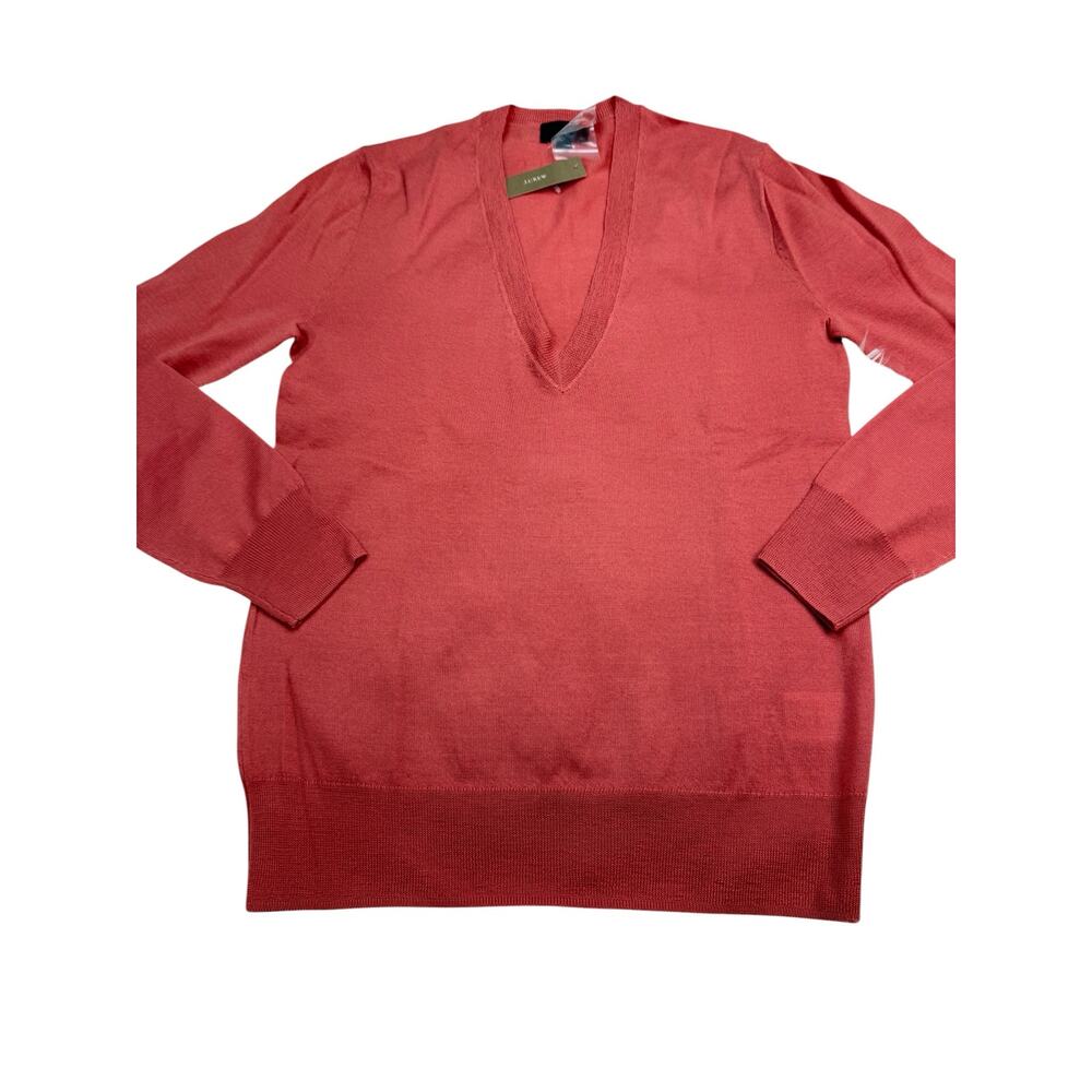 J. Crew COLLECTION Featherweight Italian Cashmere Mauve Pink Size S NWT